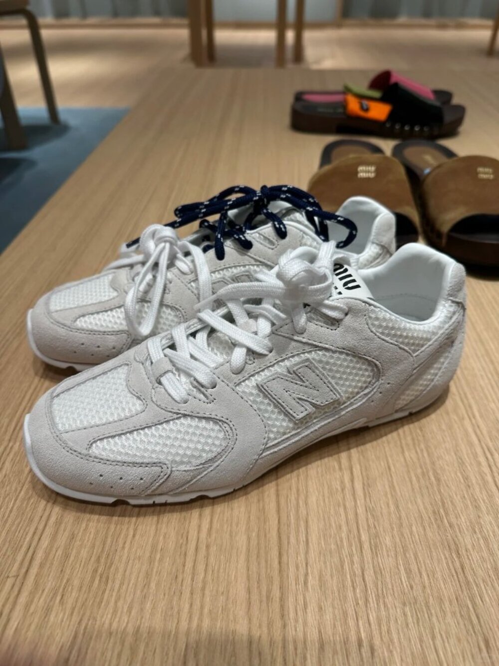 Authentic New Balance X Miu Miu 530  Sneakers